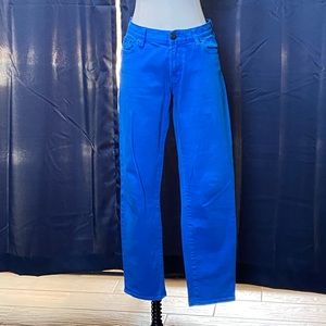 J. Crew Colored Toothpick Denim.